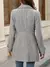 Imagem do EMERY ROSE Casaco Minimalista Casual de Uso Diário Mulheres, Simples Fileira Única para Outono