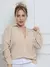 Camisa Feminina Manga Longa Social ou Casual Listrada com Botão em tecido crepinho crepe blusa soltinha larga look boho - comprar online