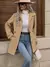 EMERY ROSE Casaco Minimalista Casual de Uso Diário Mulheres, Simples Fileira Única para Outono