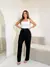 CALÇA DE LINHO COM AMARRAÇÃO DE CORDINHA - loja online