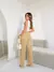 CALÇA DE LINHO COM AMARRAÇÃO DE CORDINHA - loja online
