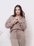 Conjunto Feminino em Moletinho Calça Jogger Cintura Alta e Blusa Manga Longa Casual e Confortável Moda 2025 - Seuconfortotche
