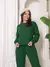 Conjunto Feminino em Moletinho Calça Jogger Cintura Alta e Blusa Manga Longa Casual e Confortável Moda 2025 na internet
