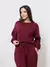 Conjunto Feminino em Moletinho Calça Jogger Cintura Alta e Blusa Manga Longa Casual e Confortável Moda 2025 - comprar online