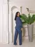 Conjunto Feminino em Moletinho Calça Jogger Cintura Alta e Blusa Manga Longa Casual e Confortável Moda 2025