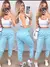 Calça Feminina de Moletom Jogger Sintura Alta Com Bolso Flanelada - Seuconfortotche