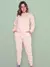 Conjunto HomeWear Feminino Longo Coral - comprar online