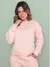 Conjunto HomeWear Feminino Longo Coral na internet