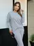 Imagem do Conjunto de Lãzinha: Blusa Mullet Manga Longa e Calça Jogger