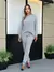 Conjunto de Lãzinha: Blusa Mullet Manga Longa e Calça Jogger - Seuconfortotche