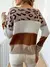 Blusa Tricot Manga Longa Onça - loja online