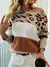 Blusa Tricot Manga Longa Onça - Seuconfortotche