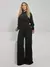Imagem do Conjunto MOLETINHO Calça Pantalona e Blusa com Capuz FEMININO com bolso PREMIUM