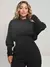 Conjunto MOLETINHO Calça Pantalona e Blusa com Capuz FEMININO com bolso PREMIUM na internet