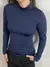 Blusa Termica Inverno Flanelada Golinha Alta Feminino Adulto Segunda Pele Azul Marinho na internet