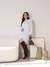Vestido Basico Mousse Tricot Outono Inverno Casual Dividido Malhado Casual Dividido Malhado