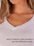 Blusa Segunda Pele Manga Longa Feminina Gola V Térmica Peluciada Frio Inverno Qualidade Premuim - loja online