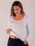 Blusa Segunda Pele Manga Longa Feminina Gola V Térmica Peluciada Frio Inverno Qualidade Premuim na internet