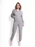 Conjunto Moletinho Macio Meio Estação Blusa E Calça - comprar online