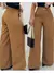 Imagem do Calça Pantalona Com Cinto Alfaiataria feminina