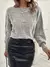 Blusa De Frio Suéter Tricot Manga Morcego Inverno
