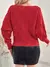 Blusa De Frio Suéter Tricot Manga Morcego Inverno - Seuconfortotche
