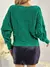 Blusa De Frio Suéter Tricot Manga Morcego Inverno - comprar online