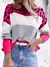 Blusa Tricot Manga Longa Onça - loja online