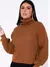 TRICOZHU COLA ALTO LISA tricot inverno blusa moda feminina tricot linha inverno Blusinha Manga longo - comprar online