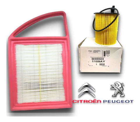 Kit Service 2 Filtros Partner Citroen Berlingo 1.6 Hdi 8v