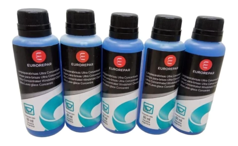 Liquido Limpia Parabrisas Cristales Ultra Concentrado X5 Uni