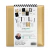 Planner Memory Planner gold Brush Pen e copo na internet