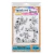 Carimbos Transparentes Floral Border and Corners 6pçs Arden