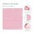Base de Corte Rosa 30x30cm Kit com 3un Loklik - comprar online