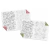 Cortes a Laser Flores para Impressão 20,3x30,5cm Arden - comprar online