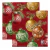 Guardanapo Para Decoupage Papel Bolas de Natal Fundo Vermelho 20un IHR - comprar online