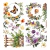 Conjunto de recortes bichinhos do jardim 58 pçs Arden - comprar online