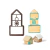 Cortador de Biscoito Mini Casinha 3D Decora - comprar online