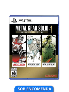 Metal Gear Solid Master Collection Vol 1 Ps5 Lacrado - comprar online