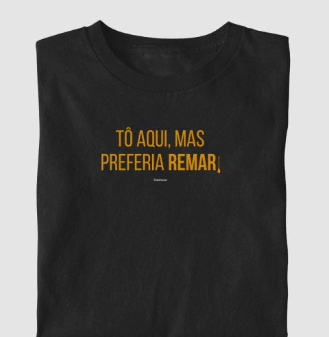 To aqui, mas preferia remar.