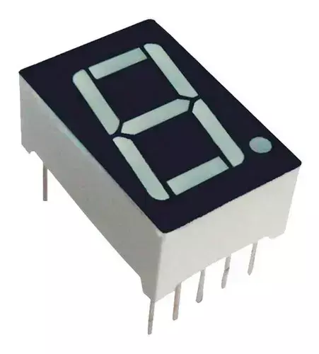 Display Led 7 Segmentos 1 Dígito 5611bh - comprar online