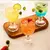 Imagen de X6 Copa Vidrio Rayada Vino Agua 280ml Vajilla Mesa Cocina
