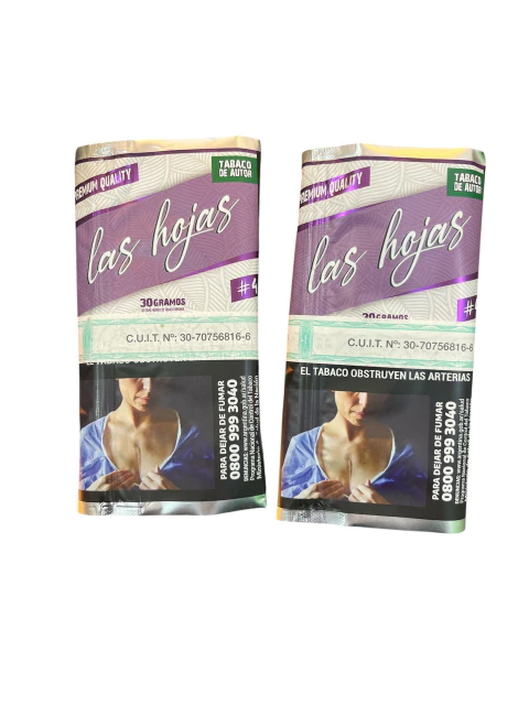 Las Hojas Tabaco Uva x30grs.