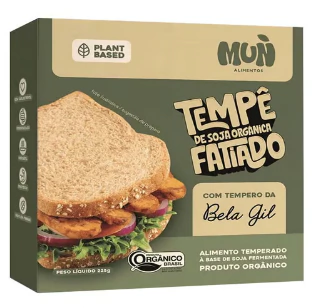 Tempê de Soja Orgânico Fatiado defumado Bela Gil 225g