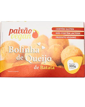 Bolinha de Queijo 500g - Paixão Vegan - comprar online