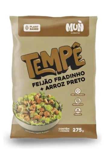 Tempê Feijão Fradinho c/ Arroz Preto 275g Mun Tempê - comprar online