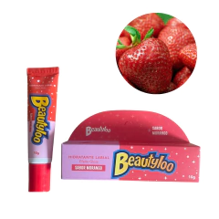 Hidratante Labial Beautyloo Efeito Gloss – Uva, Morango e Tutti Frut | Proteção e Brilho - Fênix Cosméticos
