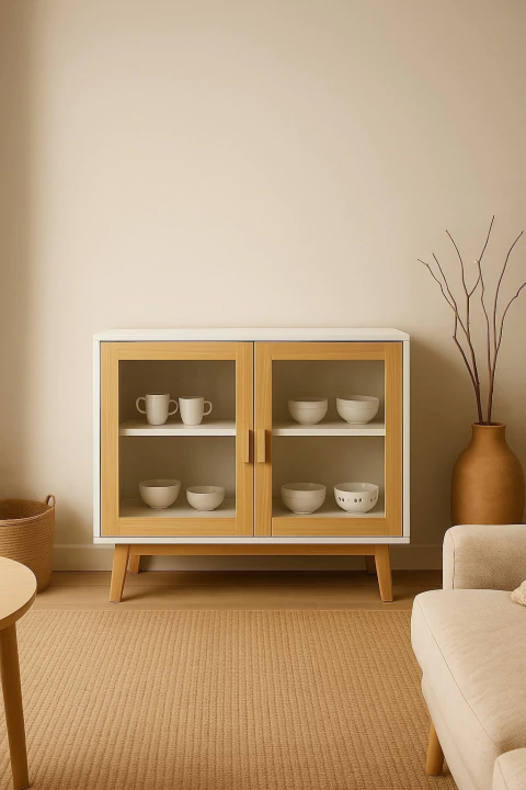 Cristalero Vajillero Nordico Escandinavo Paraiso Melpar - comprar online