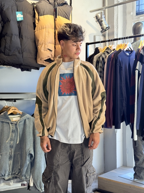 Campera de Polar Beige - comprar online