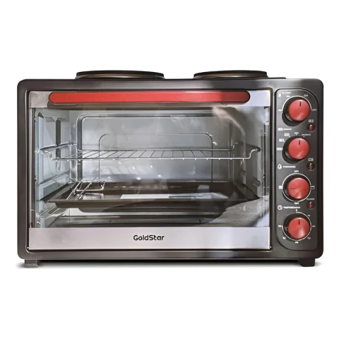 Horno Electrico Goldstar Gldh-602a 60lts 2000w Con 2 Anafes
